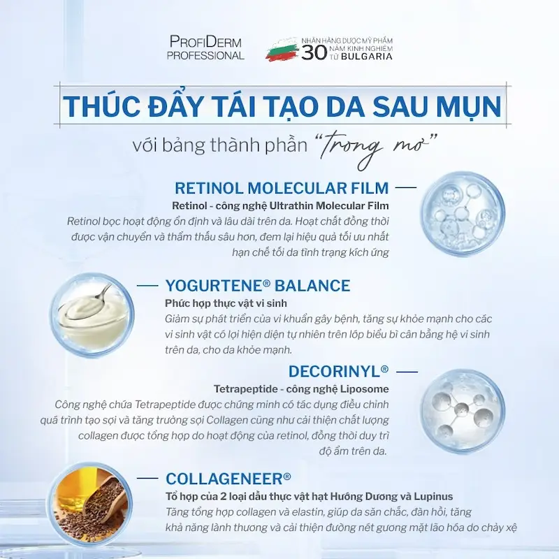 Quy trình sử dụng retinol cho da nhạy cảm