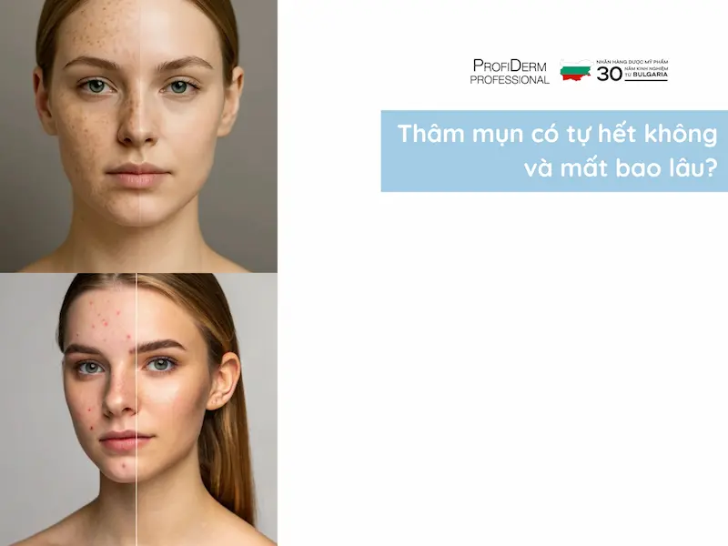 Thâm mụn có tự hết không và mất bao lâu?