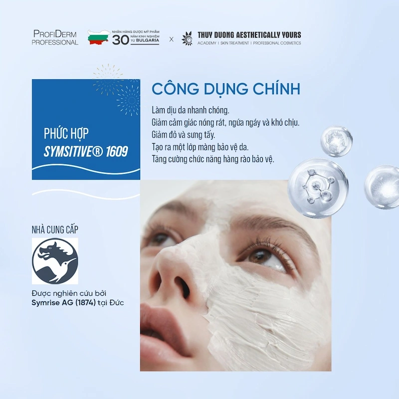 Thành phần nên có trong mặt nạ cho da nhạy cảm