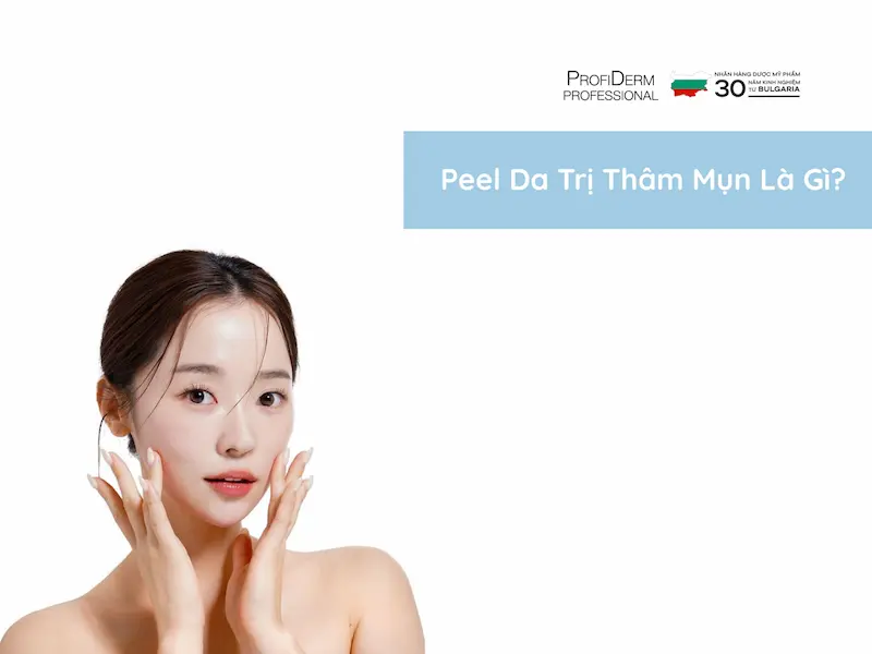 peel da trị thâm mụn