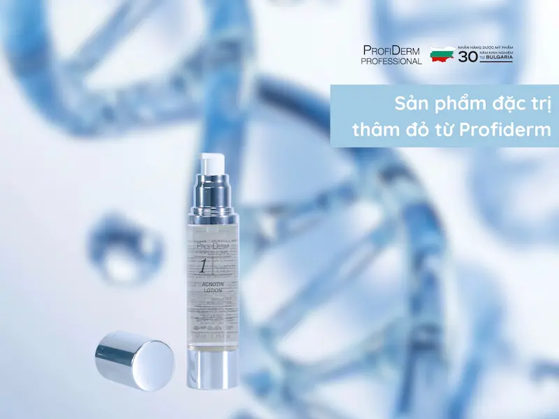 Sản phẩm đặc trị thâm đỏ từ Profiderm