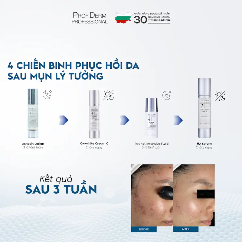 Profiderm Việt Nam – Cam kết an toàn, hiệu quả và bền vững