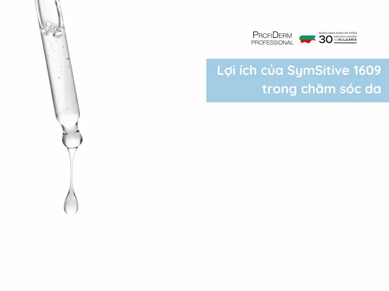 Lợi ích toàn diện của SymSitive 1609 trong chăm sóc da