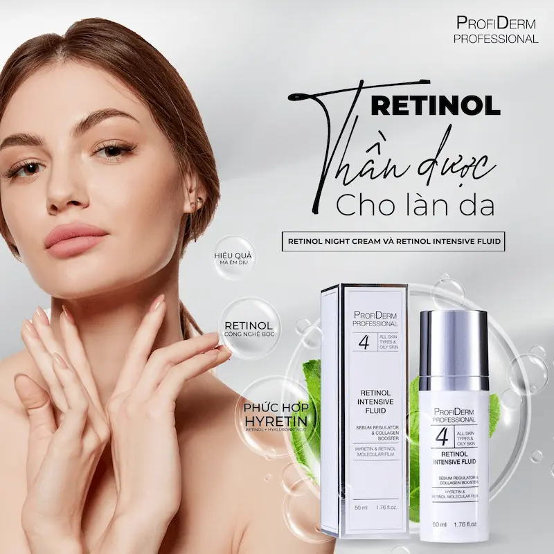 da lộ mao mạch có nên dùng retinol
