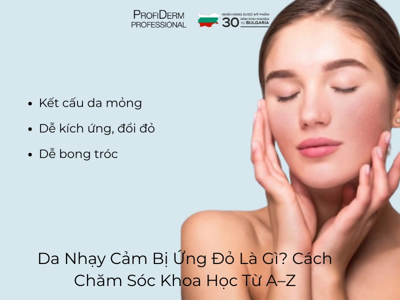 da nhạy cảm bị ửng đỏ da nhạy cảm bị ửng đỏ