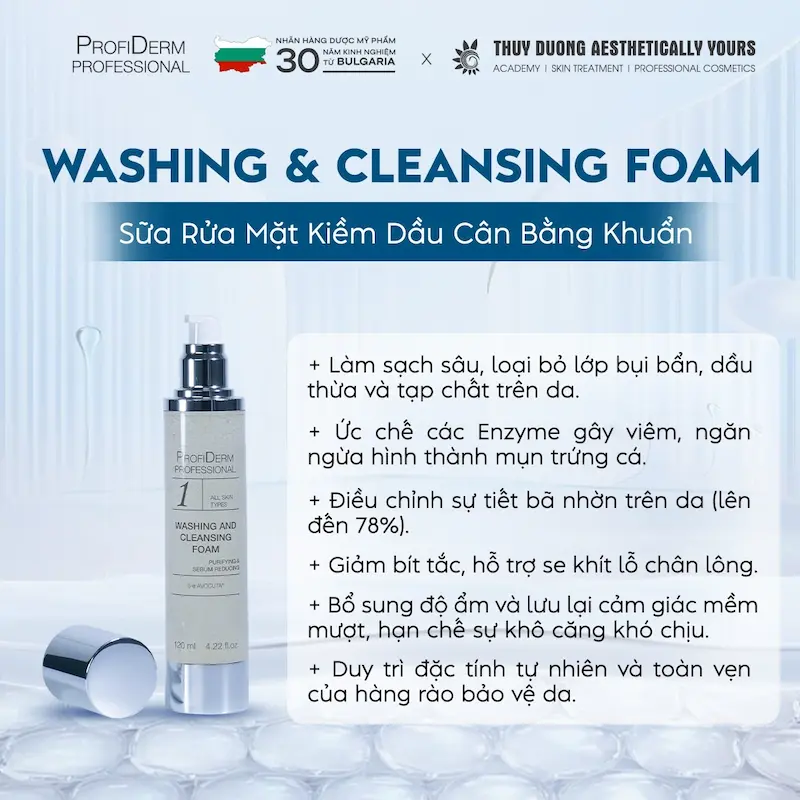 Làm sạch dịu nhẹ