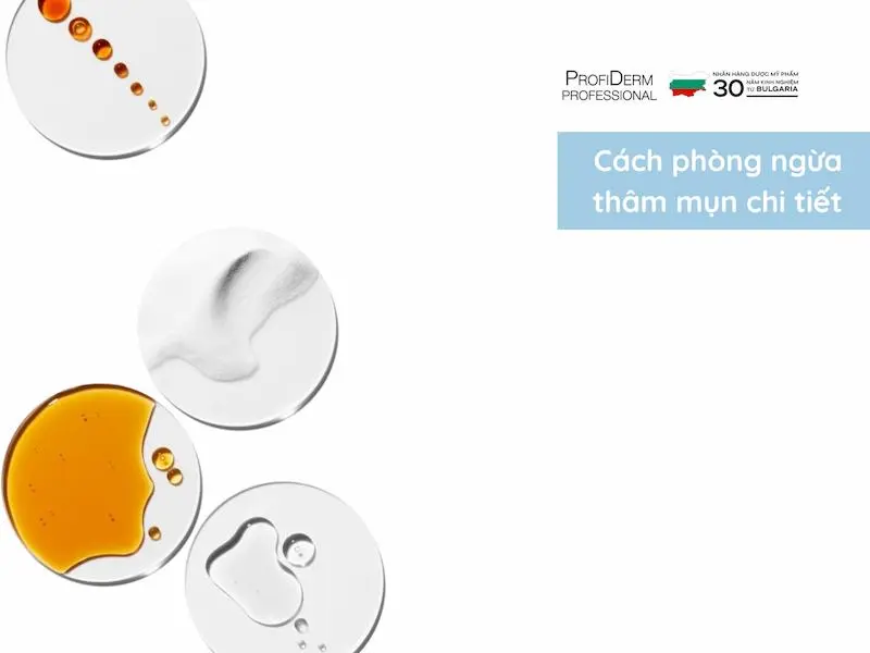 Cách phòng ngừa thâm mụn chi tiết