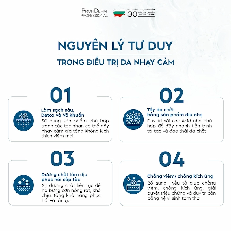 Lưu ý quan trọng trong quá trình skincare da khô nhạy cảm