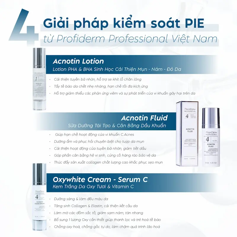 Giải pháp kiểm soát thâm đỏ