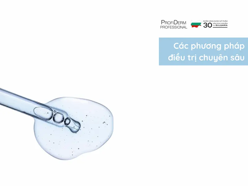 Các phương pháp điều trị thâm đỏ chuyên sâu 