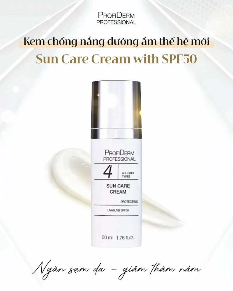 Suncare Cream ngăn sạm da - giảm thâm nám