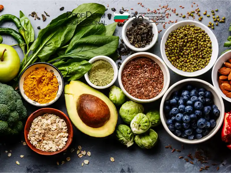 ăn gì để giảm thâm mụn