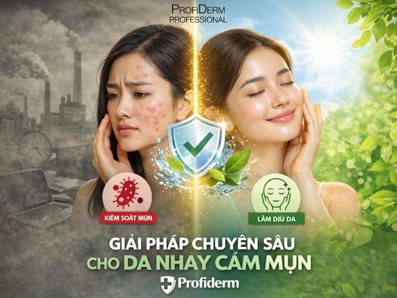 #Vì Sao Da Nhạy Cảm Hay Nổi Mụn? Giải Pháp Cải Thiện Hiệu Quả