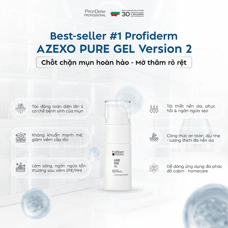 Trị mụn chọn lọc với hoạt chất êm dịu