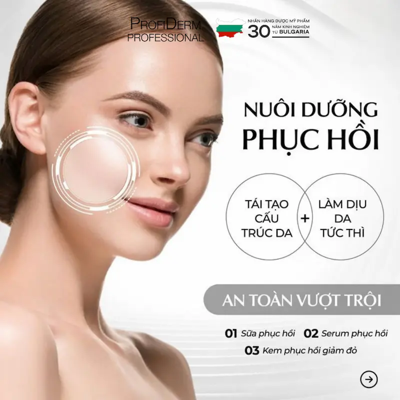 Cách phục hồi da bị bào mòn đúng cách