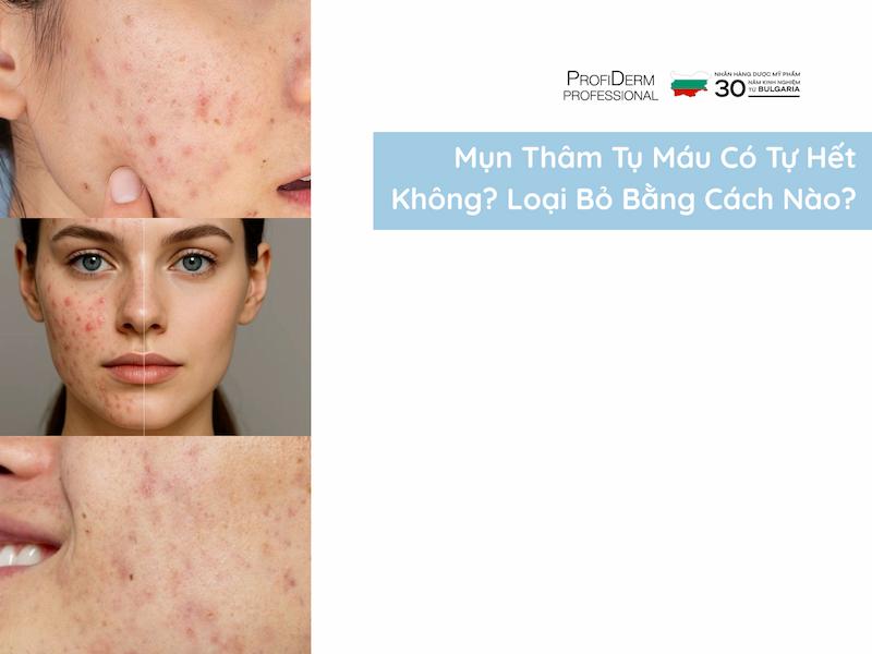 #Mụn Thâm Tụ Máu Có Tự Hết Không? Loại Bỏ Bằng Cách Nào?