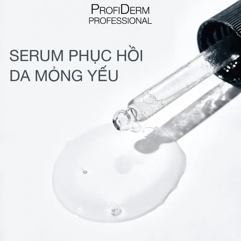 serum phục hồi da mỏng yếu nhạy cảm