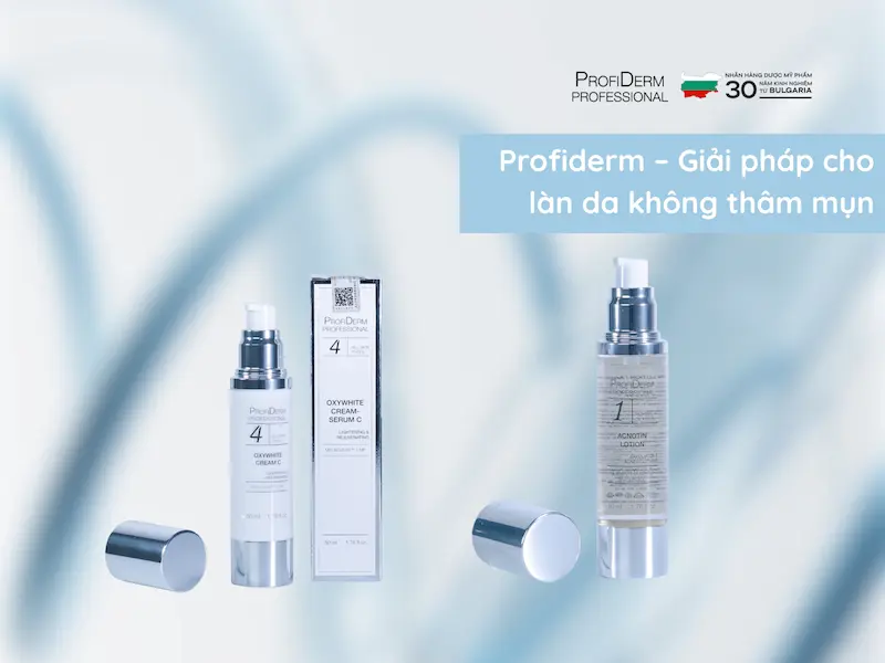Profiderm Việt Nam – Giải pháp toàn diện cho làn da không thâm mụn