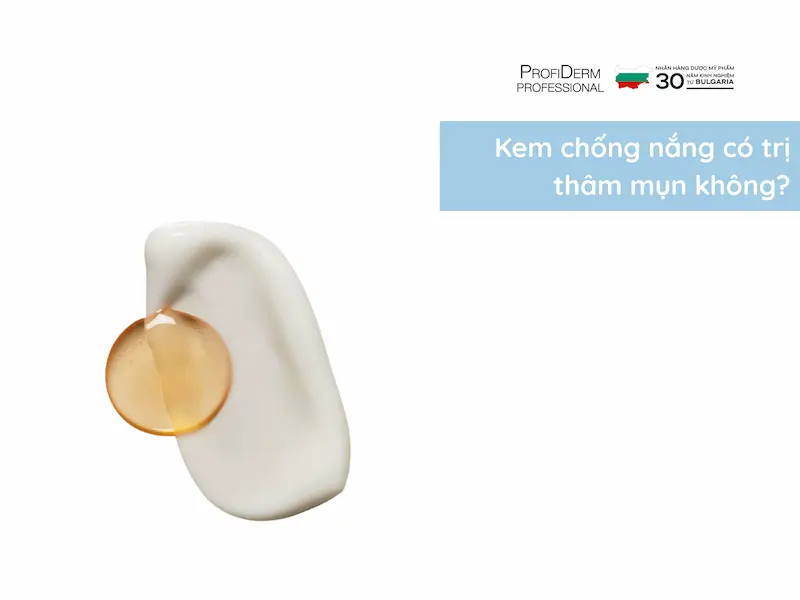 kem chống nắng trị thâm